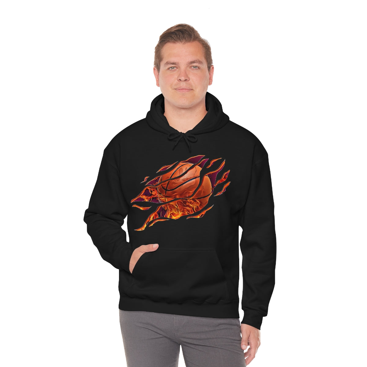 Basketball Heavy Blend™ Hooded Sweatshirt