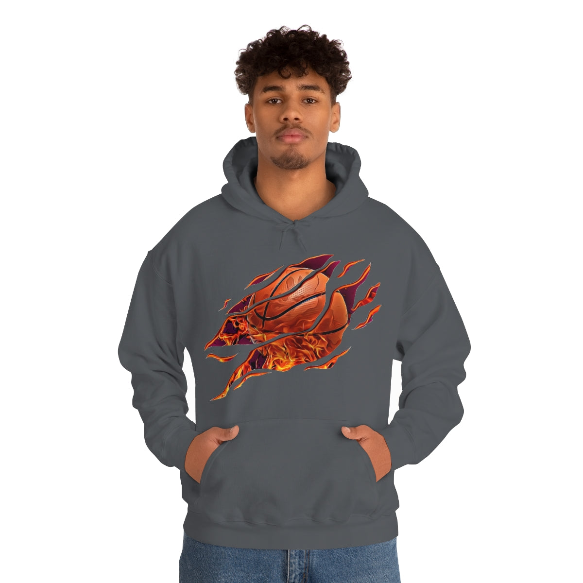 Basketball Heavy Blend™ Hooded Sweatshirt