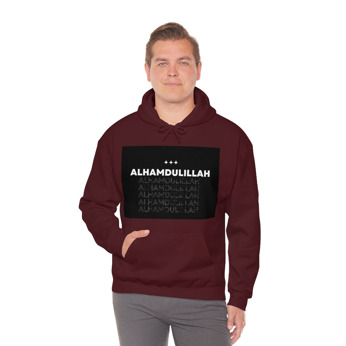 Alhamdullah - Heavy Blend™ Hooded Sweatshirt