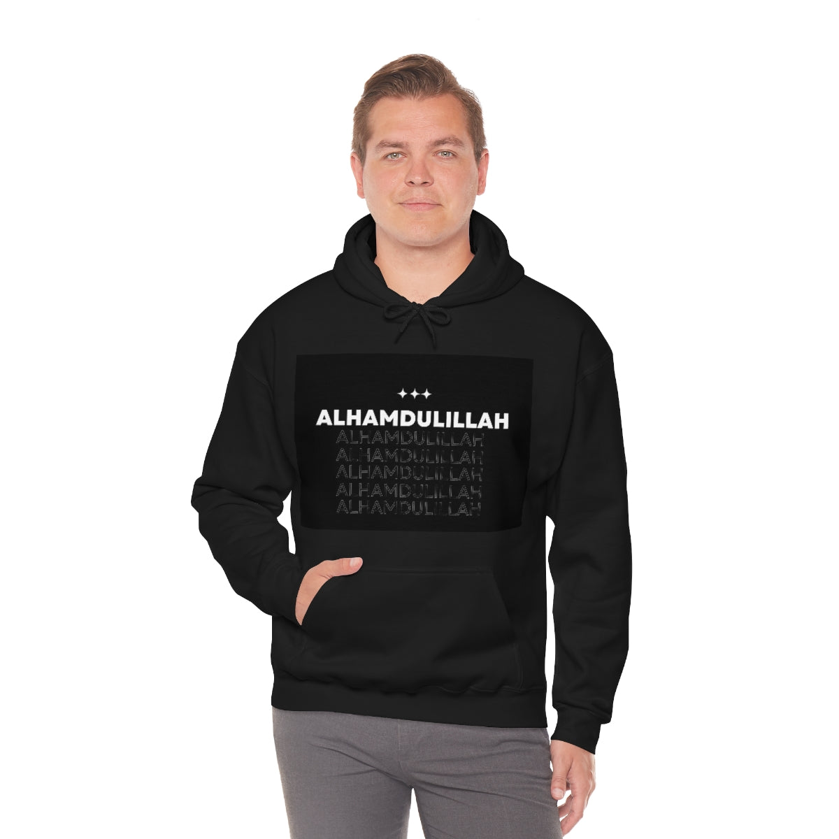 Alhamdullah - Heavy Blend™ Hooded Sweatshirt