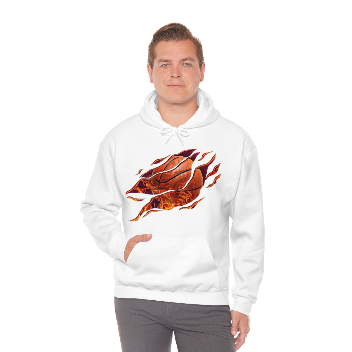 Basketball Heavy Blend™ Hooded Sweatshirt