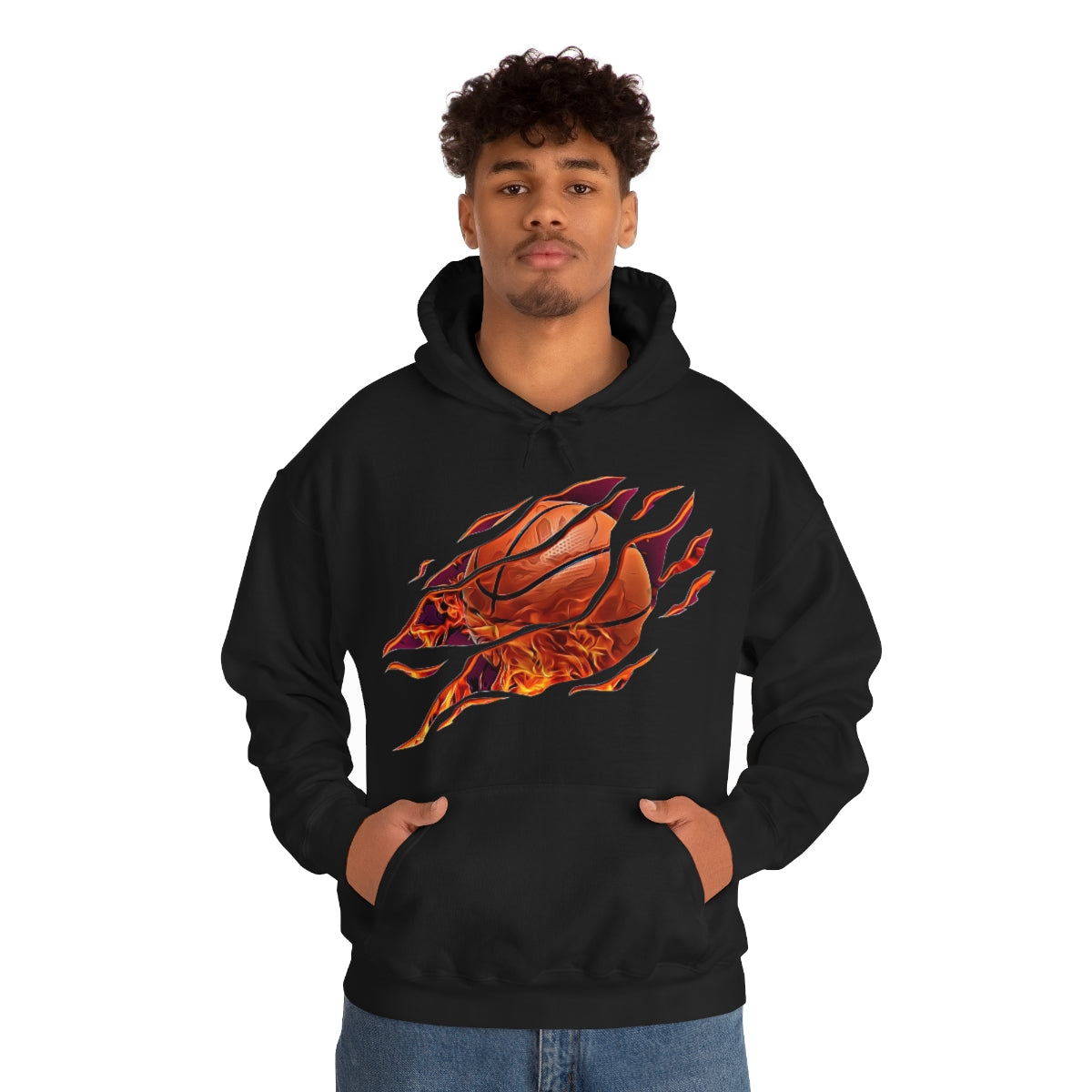Basketball Heavy Blend™ Hooded Sweatshirt