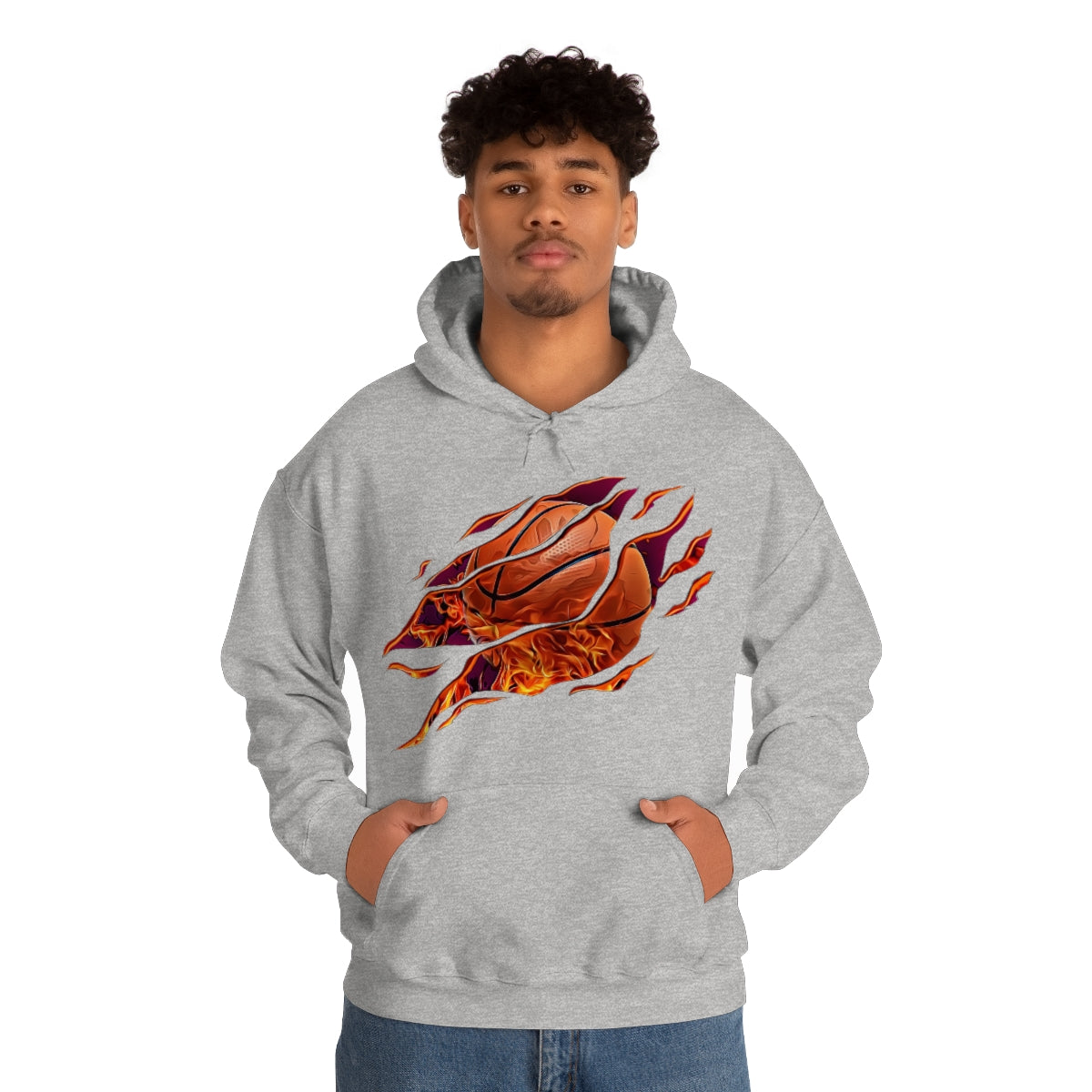 Basketball Heavy Blend™ Hooded Sweatshirt