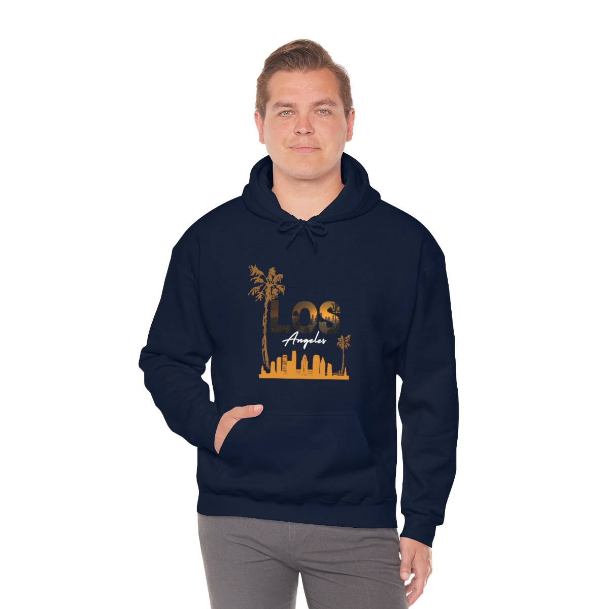 Los Angeles- Heavy Blend™ Hooded Sweatshirt