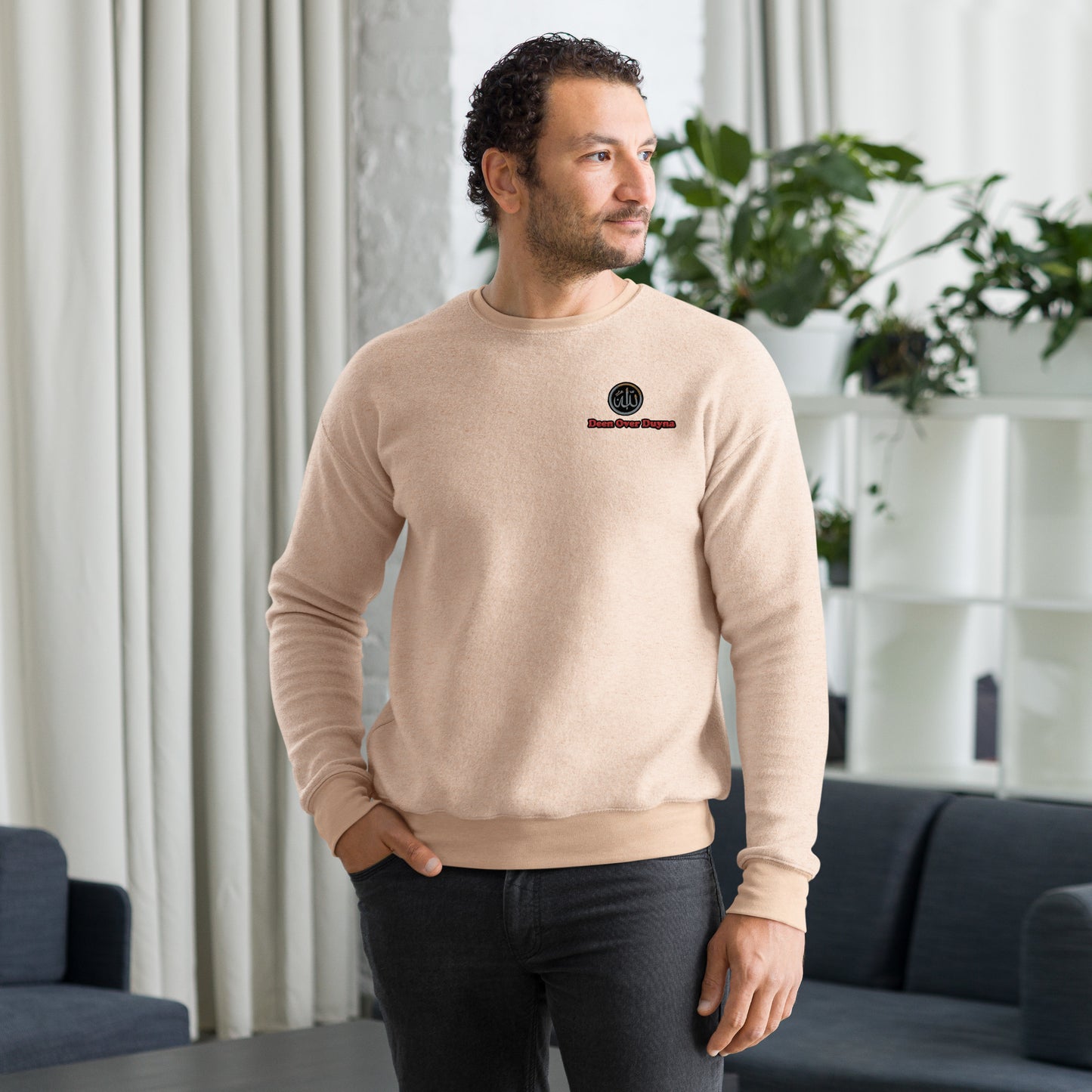 Deen Over Dunya - sueded fleece sweatshirt