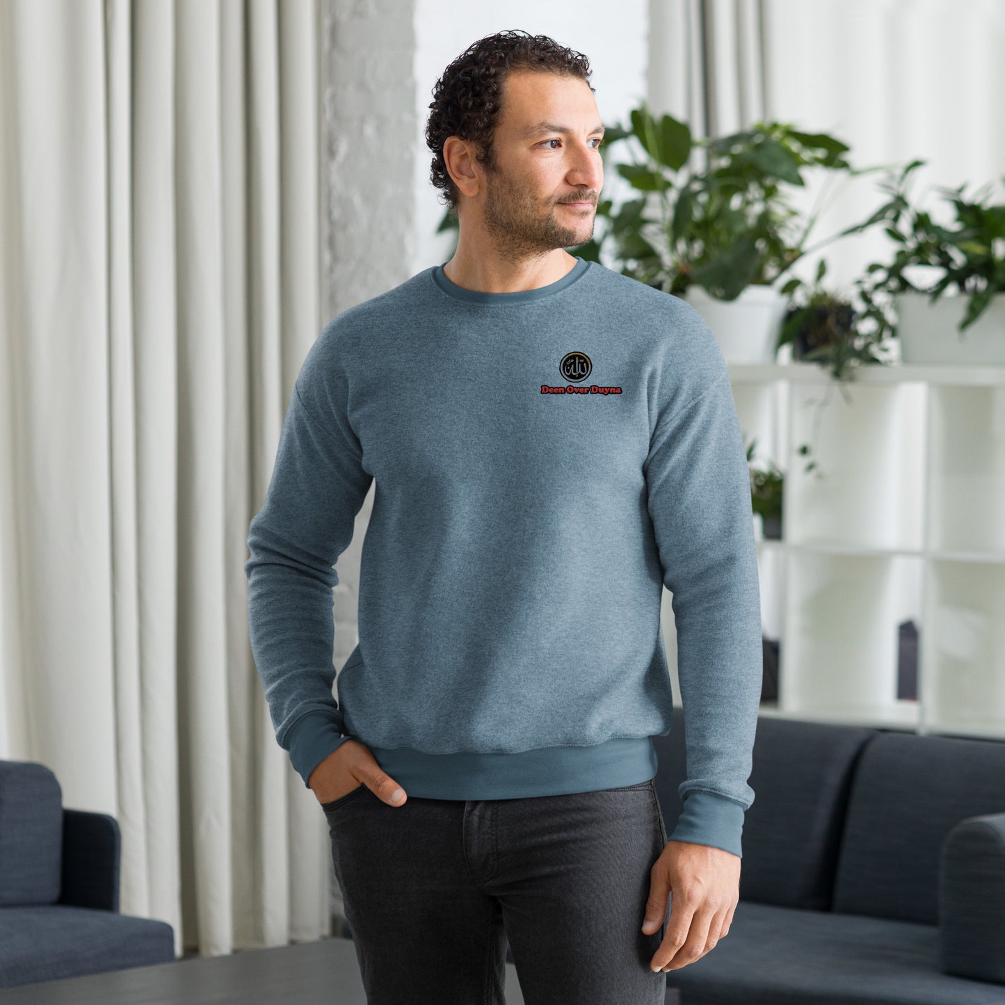 Deen Over Dunya - sueded fleece sweatshirt