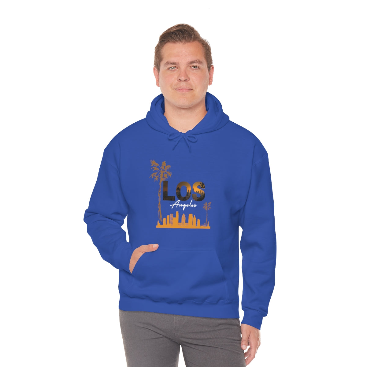 Los Angeles- Heavy Blend™ Hooded Sweatshirt