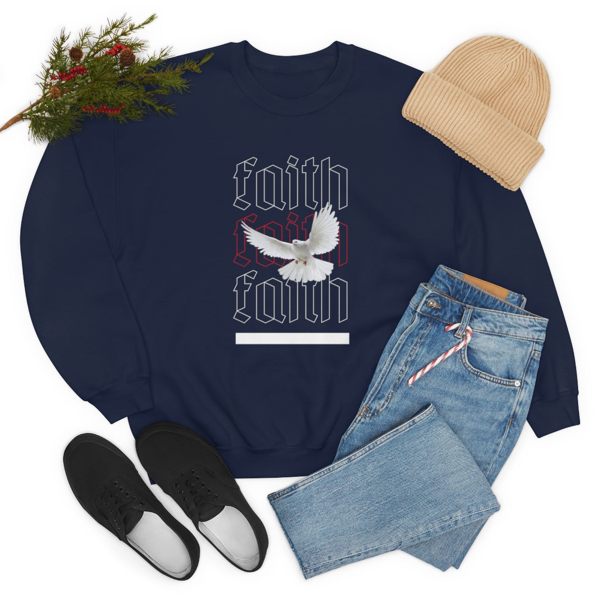Faith -  Crewneck Sweatshirt